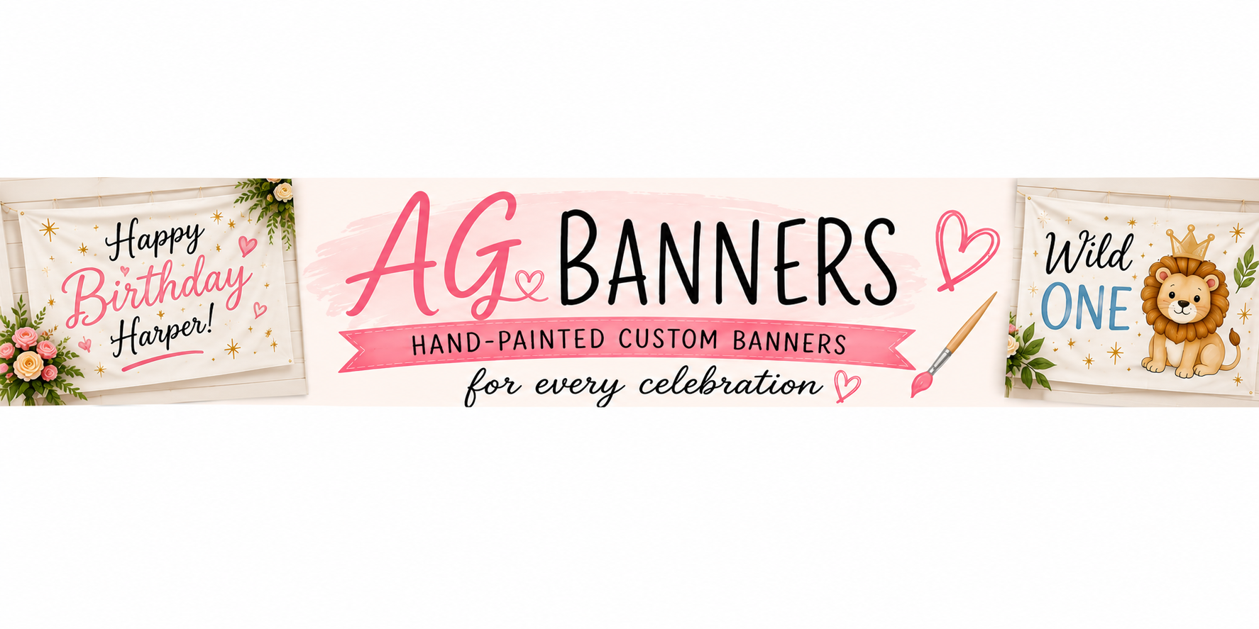 AG Banners hand-painted banner artwork
